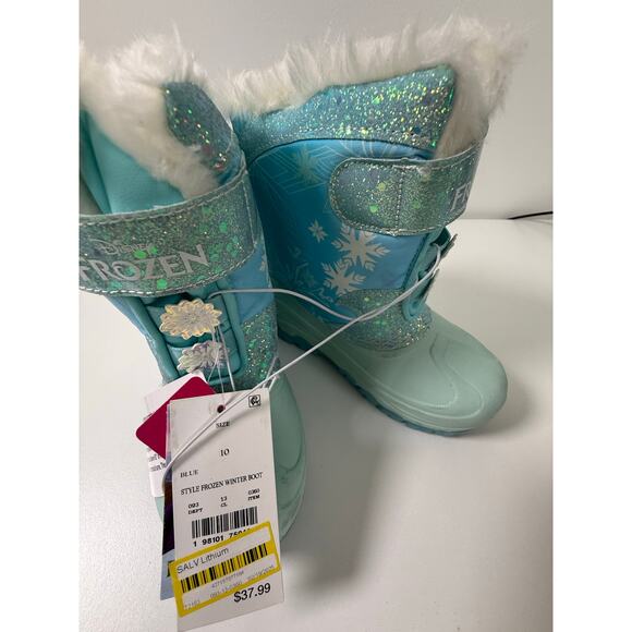 Disney Frozen Toddler Light-Up Waterproof Boots — brand new with minor stains - Picture 8 of 8